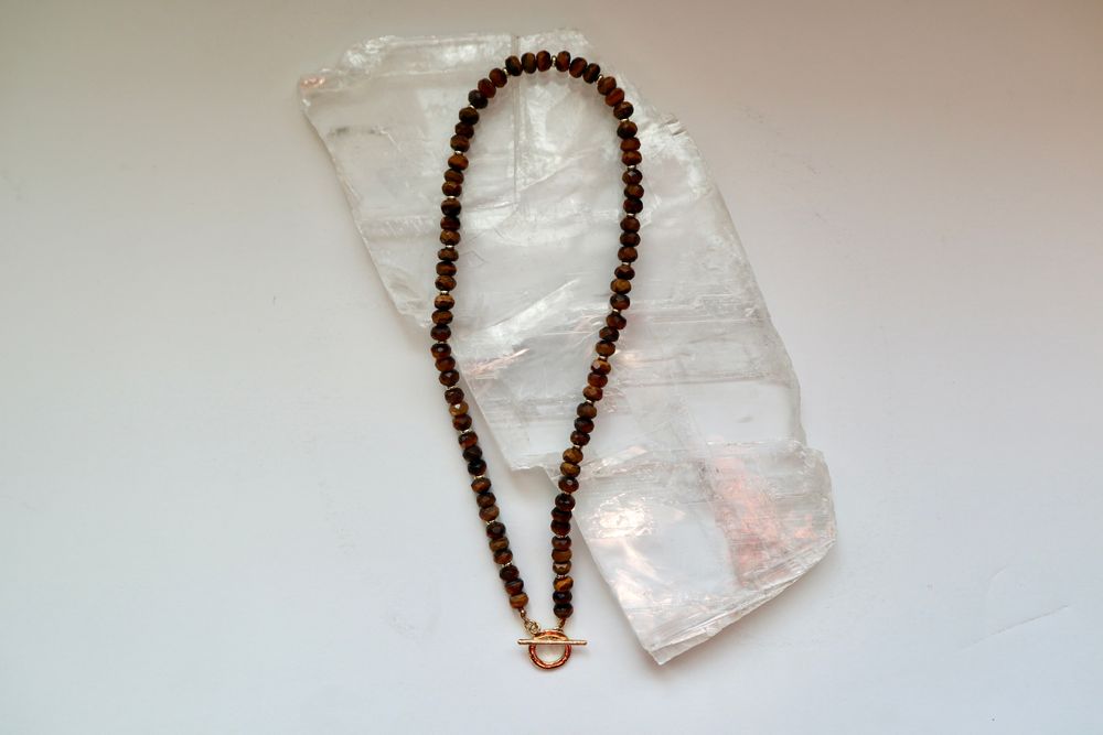 Sable - Tiger’s Eye Necklace 