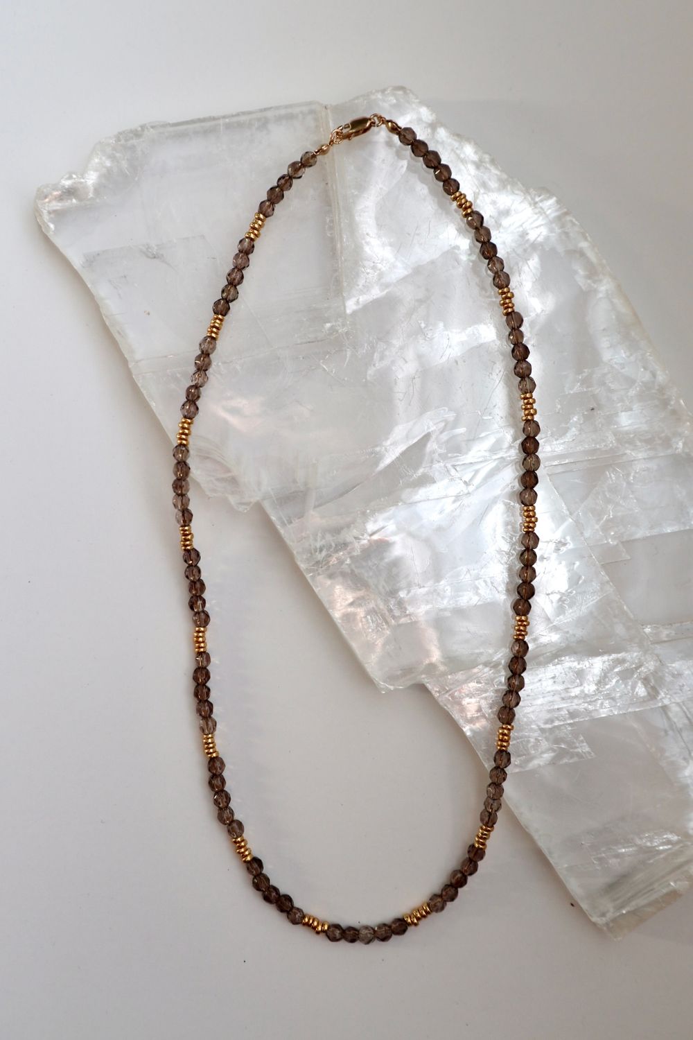Mira - Smoky Quartz Necklace